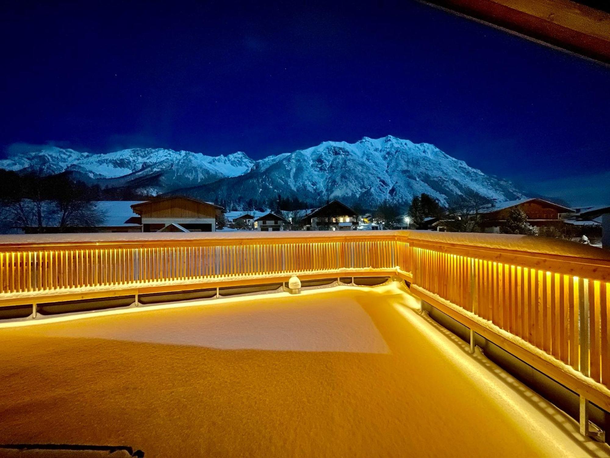 Appartamento Haus Sabine Leutasch Esterno foto